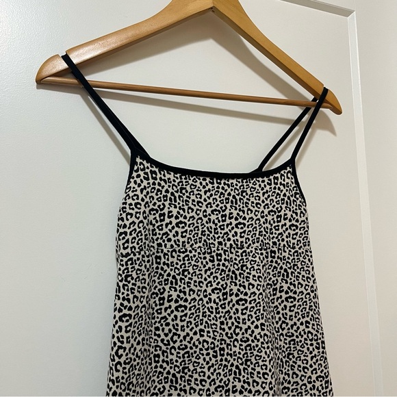 H&M - Leopard Print - A-Line Mini Dress - Women’s S - Picture 1 of 8